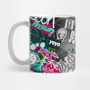 Graffiti Street NYC Pop Art Mug